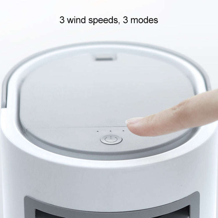 WT-F11 380ml Portable Elliptical Water-cooled Fan (Blue)