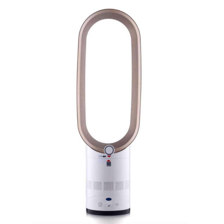 16 inch Household Mute Shaking Head Remote Control Desk Electric Leafless Fan (Gold)