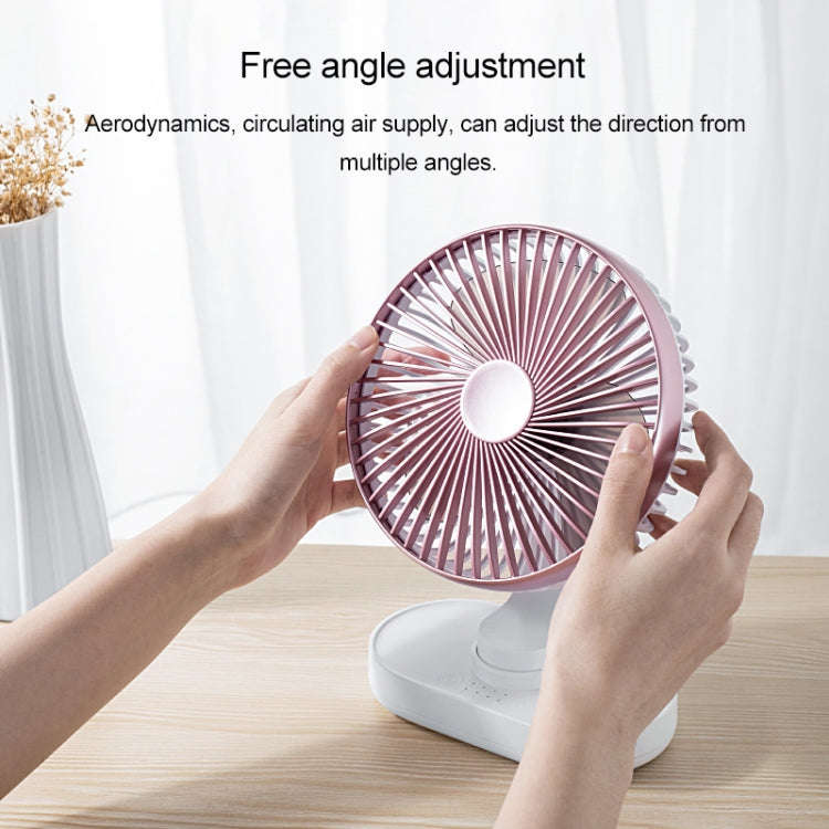 D77 4W Micro USB & USB-C / Type-C Rechargeable Portable Four-speed Adjustable Automatic Head Shak...