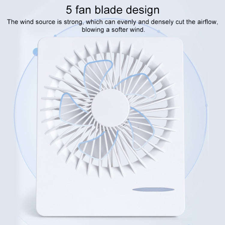 Portable Dormitory Desktop Electric Fan USB Charging Mini Fan