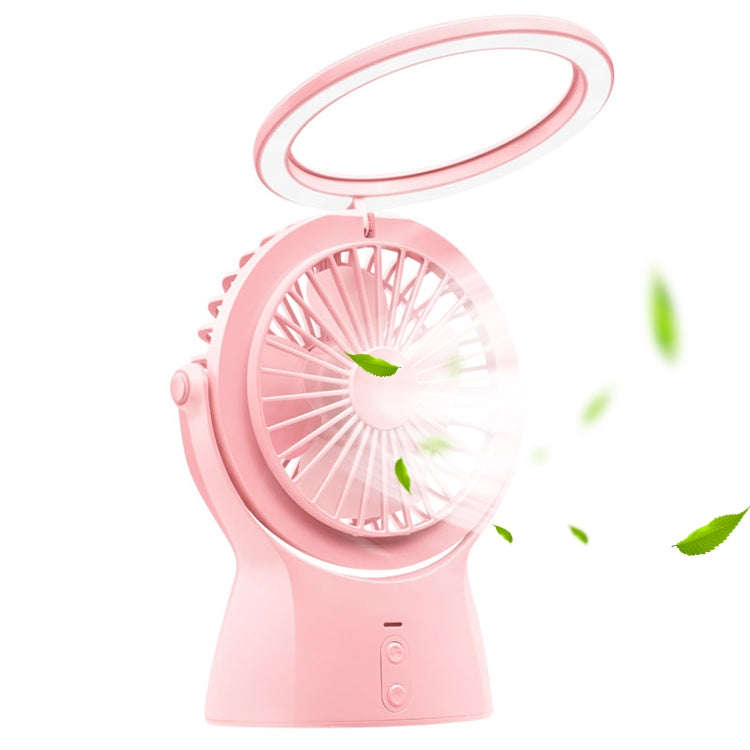 S1 Multi-function Portable USB Charging Mute Desktop Electric Fan Table Lamp, with 3 Speed Contro...