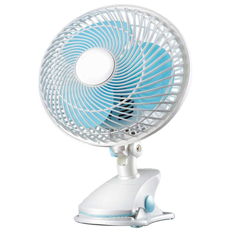 220V Portable Household Dormitory Mute Clip Base Mini Electric Fan, Length: 3m CN Plug