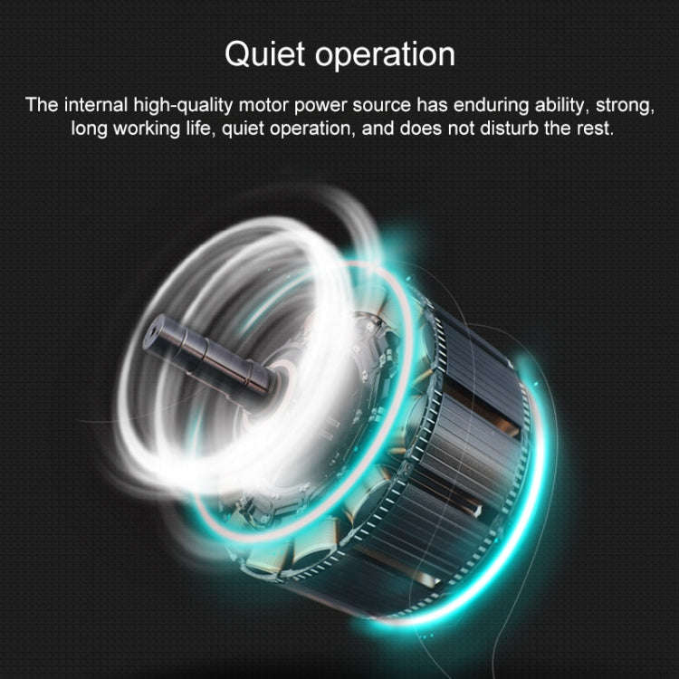 220V Portable Household Dormitory Mute Clip Base Mini Electric Fan, Length: 1.3m CN Plug