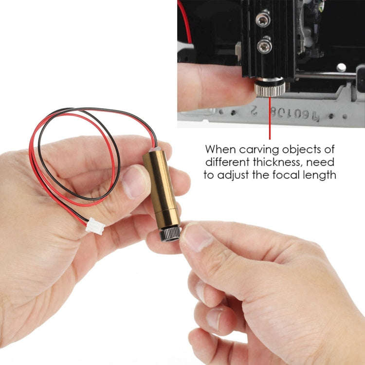NEJE 1000mW 405NM Blue + Purple Light Laser Module Accessory for DIY Laser Engraver Printer