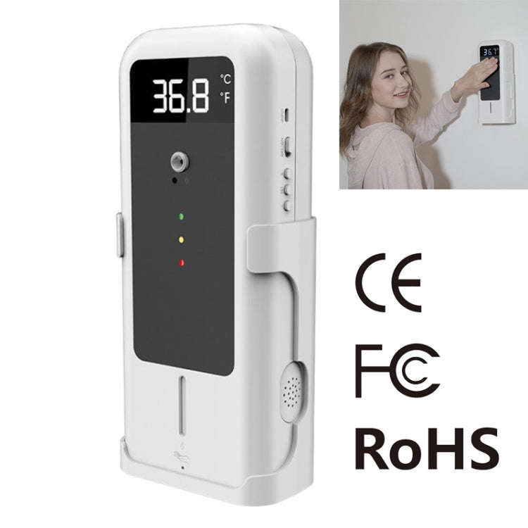 YAD-001 Infrared Thermometer + Automatic Infrared Sensor Sterilization Dispenser with Tripod Moun...