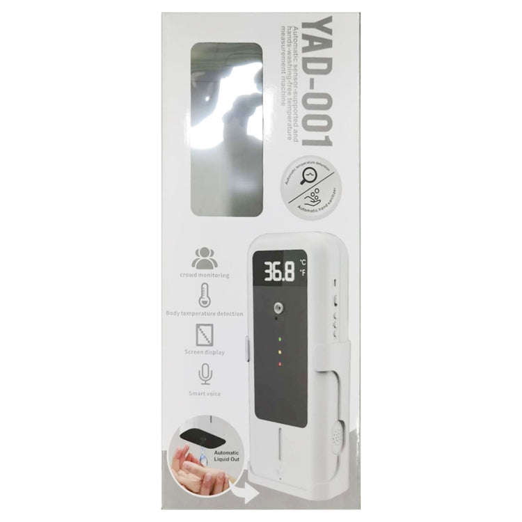 YAD-001 Infrared Thermometer + Automatic Infrared Sensor Sterilization Dispenser with Tripod Moun...