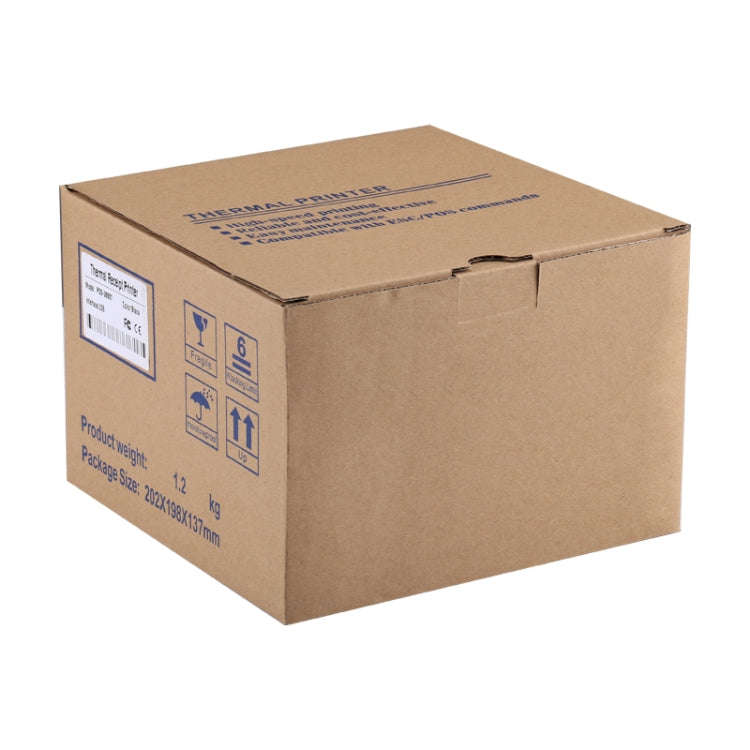 POS-5890T Portable 90mm / sec Thermal Receipt Printer, Compatible ESC/POS Command(Black)