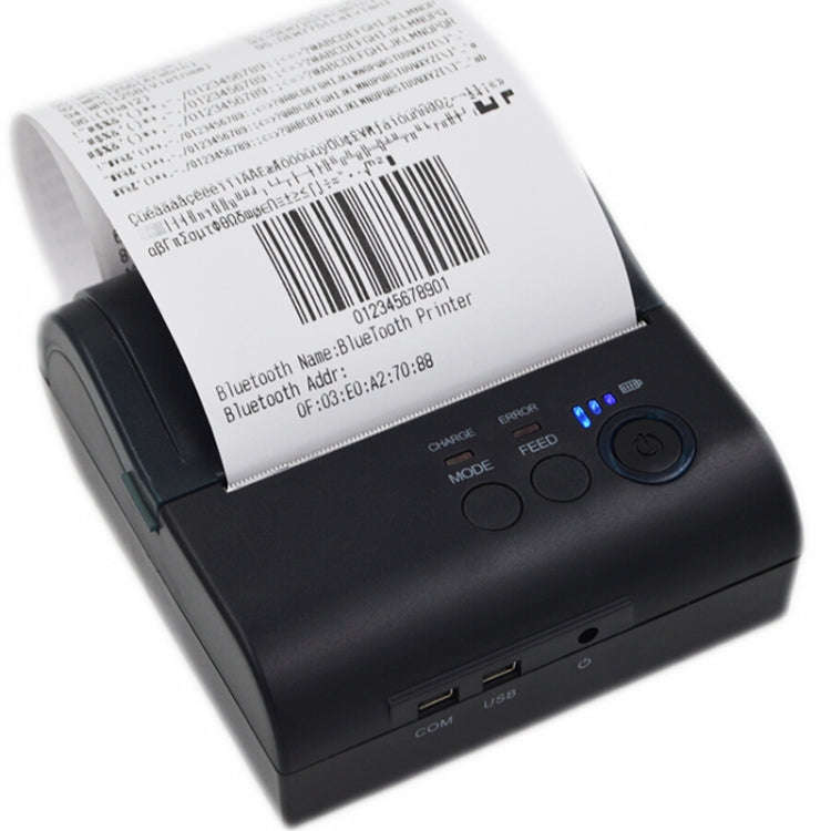 POS-8001LD Portable Bluetooth Thermal Receipt Printer