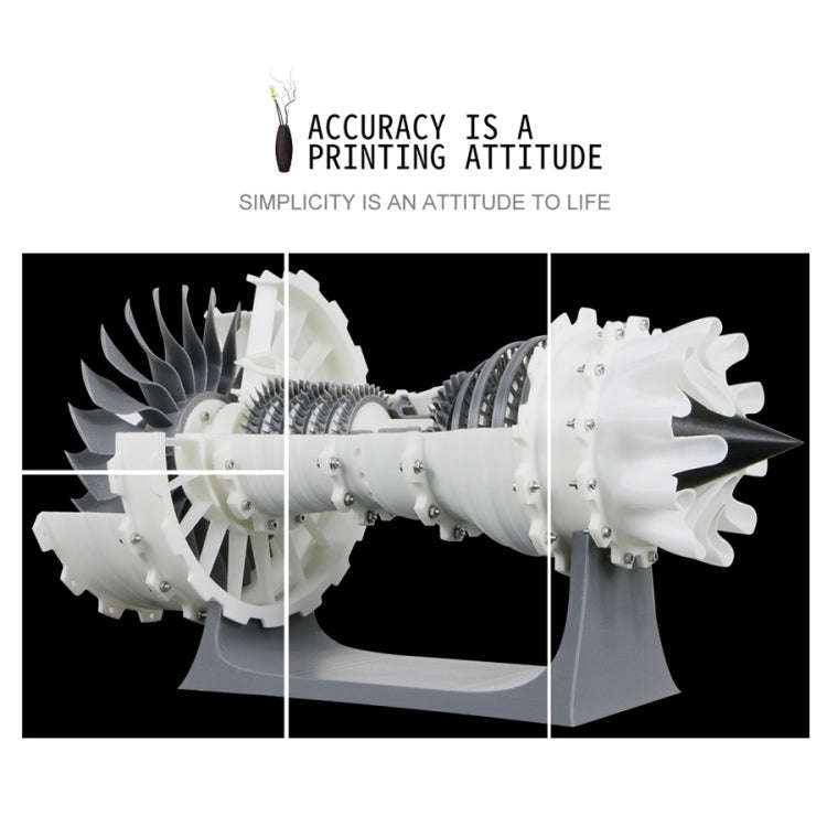 JGAURORA A5S Desktop High Precision Metal Plate Frame Three-Dimensional Physical 3D Printer