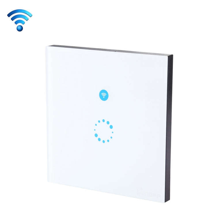 Sonoff  Touch 86mm 1 Gang Tempered Glass Panel Wall Switch Smart Home Light Touch Switch, Compati...