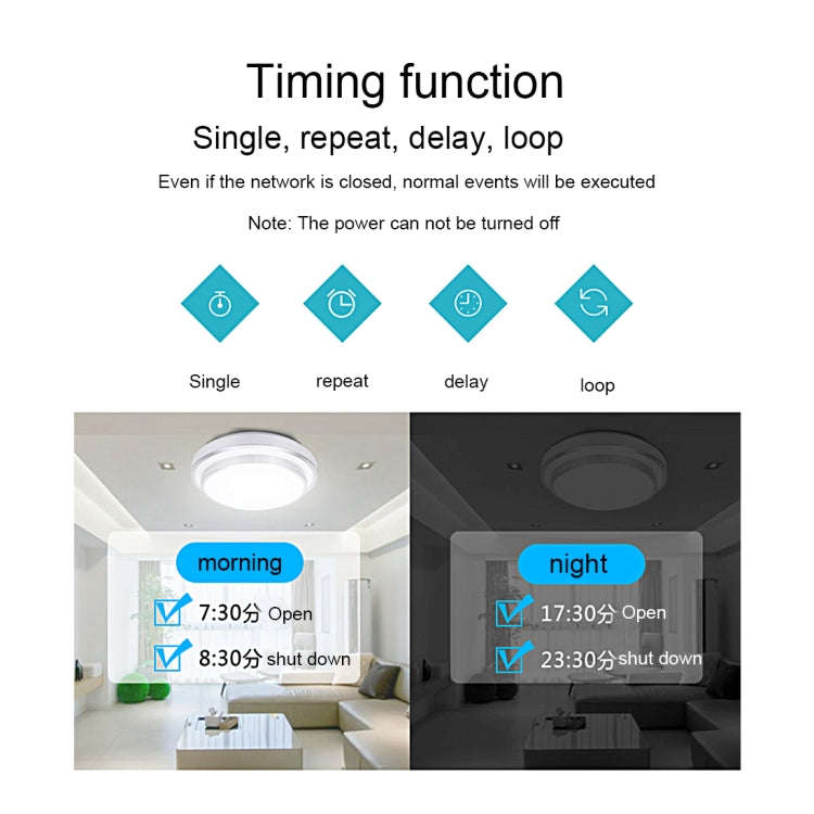 Sonoff  Touch 120mm 1 Gang Tempered Glass Panel Wall Switch Smart Home Light Touch Switch, Compat...