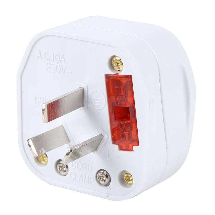 13A Wall Plug Adapter with On/Off Power Switch & Fuse(AU Plug)