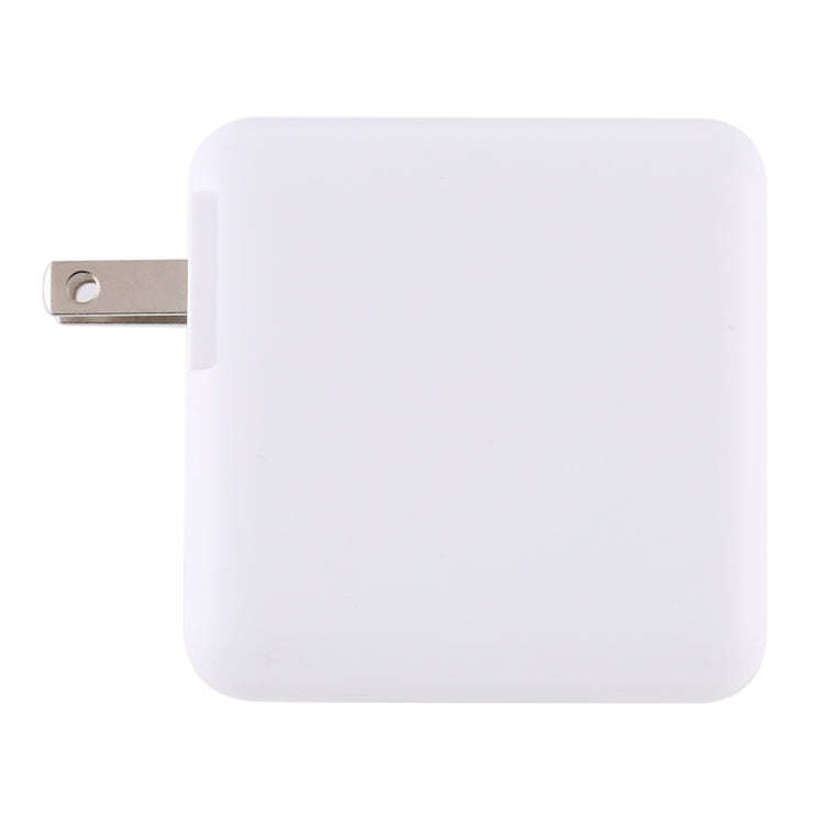 PD65W-A6 PD 65W 90 Degrees Foldable Pin Portable Multi-function USB Quick Charger, US Plug(White)