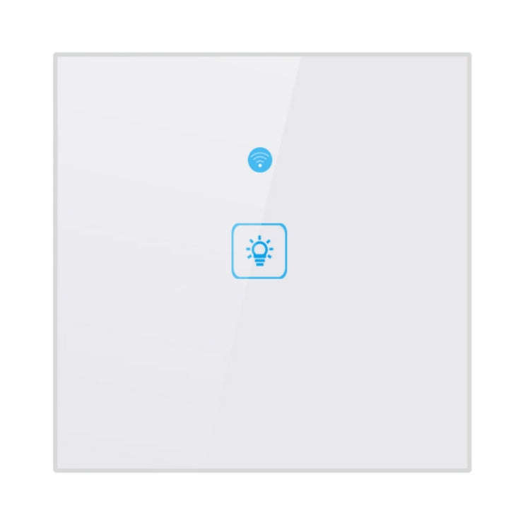 WS-UK-01 EWeLink APP & Touch Control 2A 1 Gang Tempered Glass Panel Smart Wall Switch, AC 90V-250...