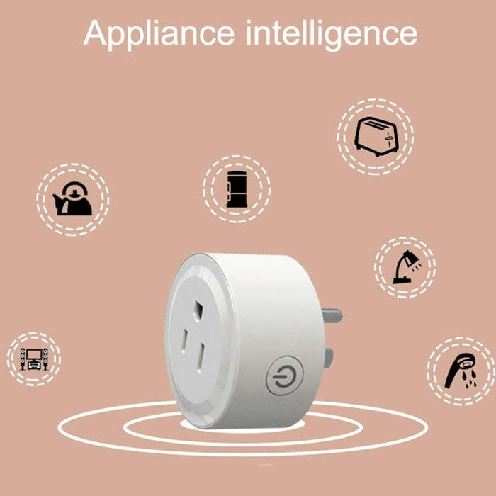 10A Smart WiFi Mini Plug APP Remote Control Timing Check Power Usage Smart Socket Works with Alex...