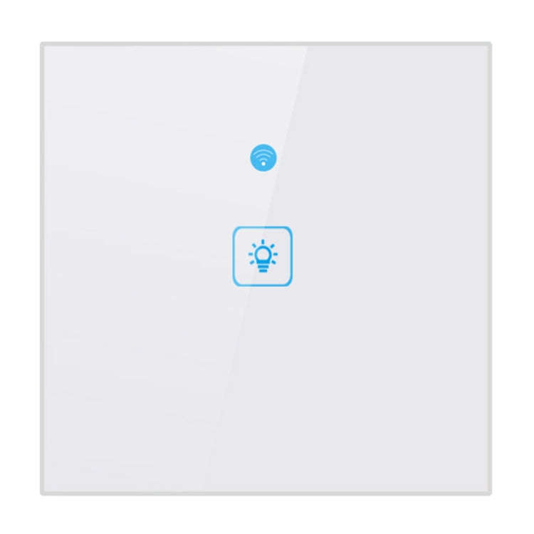 WS-EU-01 EWeLink APP & Touch Control 2A 1 Gang Tempered Glass Panel Smart Wall Switch, AC 90V-250...