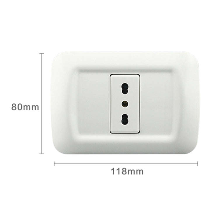 118 Type Single Connection PC Wall-mounted Socket