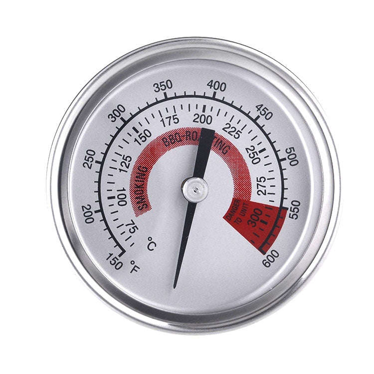 Stainless Steel Oven Thermometers BBQ Smoker Pit Grill Bimetallic Thermometer Temp Gauge Cooking ...