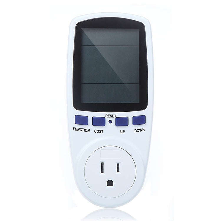 AC 120V 60Hz Max 15A LCD Display Power Meter Energy Watt Amps Volt Electricity Usage Monitor Anal...