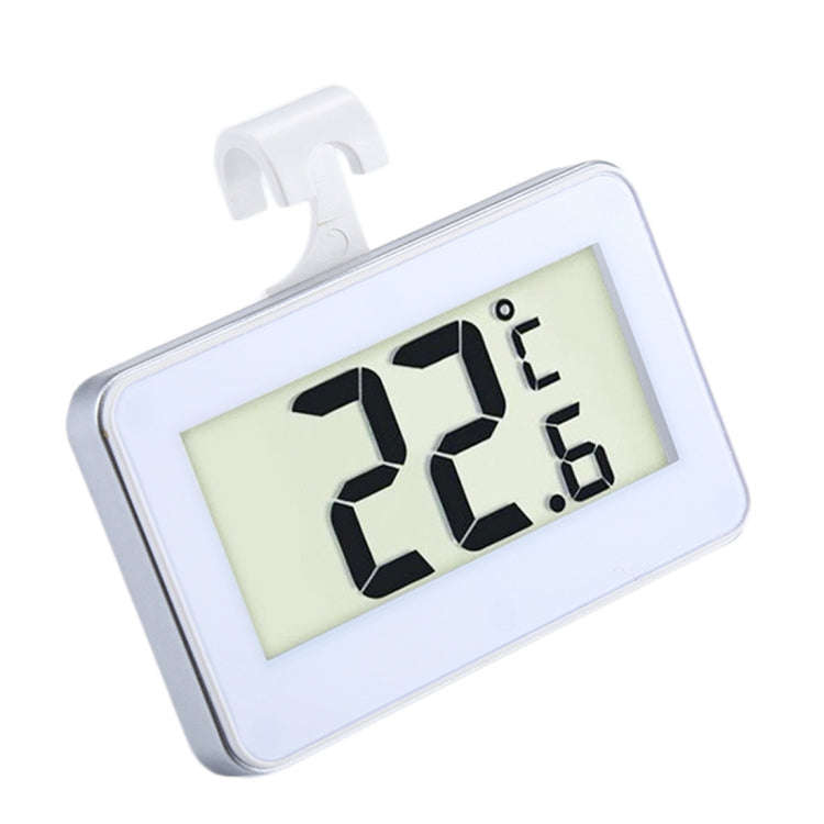 Mini Refrigerator Thermometer Digital LCD Display Freezer Temperature Meter with Hook