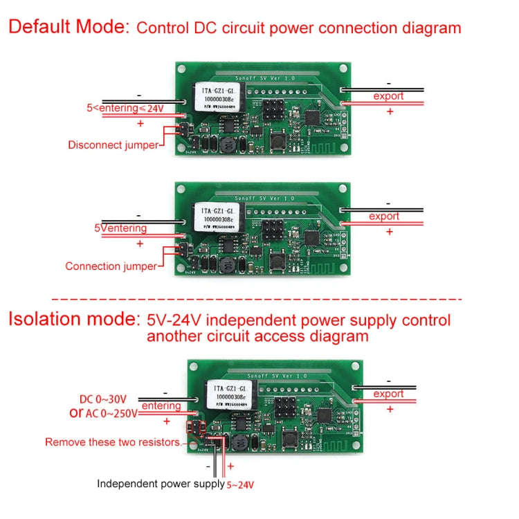 Sonoff SV 10A Single Channel WiFi Wireless Remote Timing Smart Switch Relay Module Works with Ale...