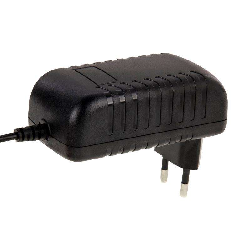 EU Plug AC 100-240V to DC 12V 5A Power Adapter, Tips: 5.5 x 2.1mm, Cable Length: about 1.2m (Black)