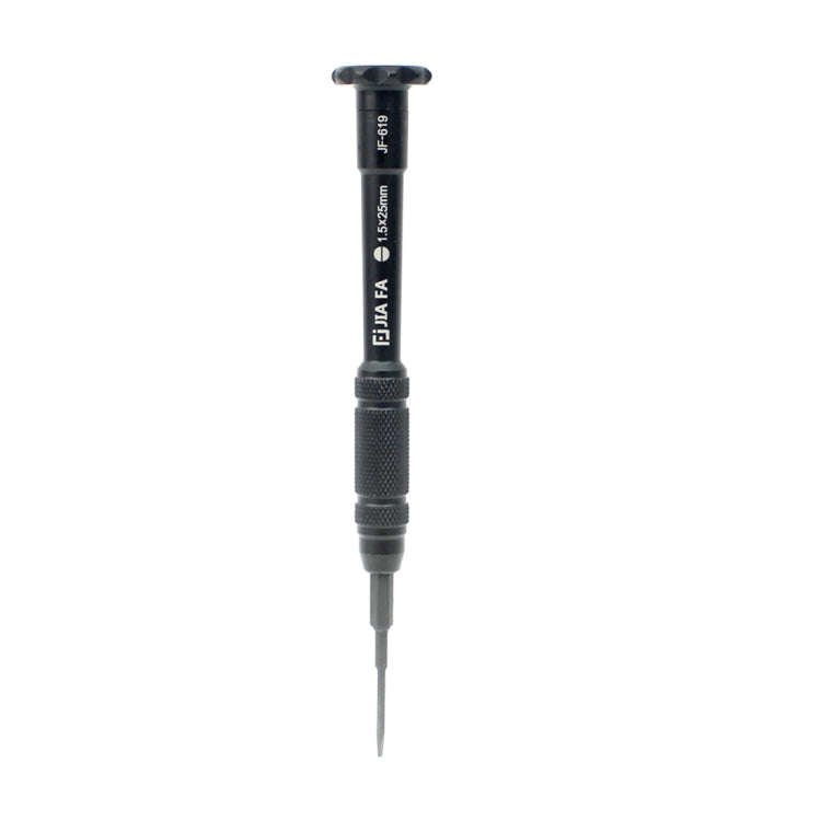 JIAFA JF-619-1.5 Mobile Phone Repair Tool 1.5 x 30mm Slotted Screwdriver(Black)