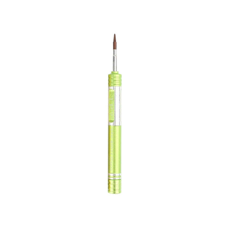 JF-iphone7 Tri-point 0.6 Part Screwdriver for iPhone X/8/8P/7/7P & Apple Watch(Green)