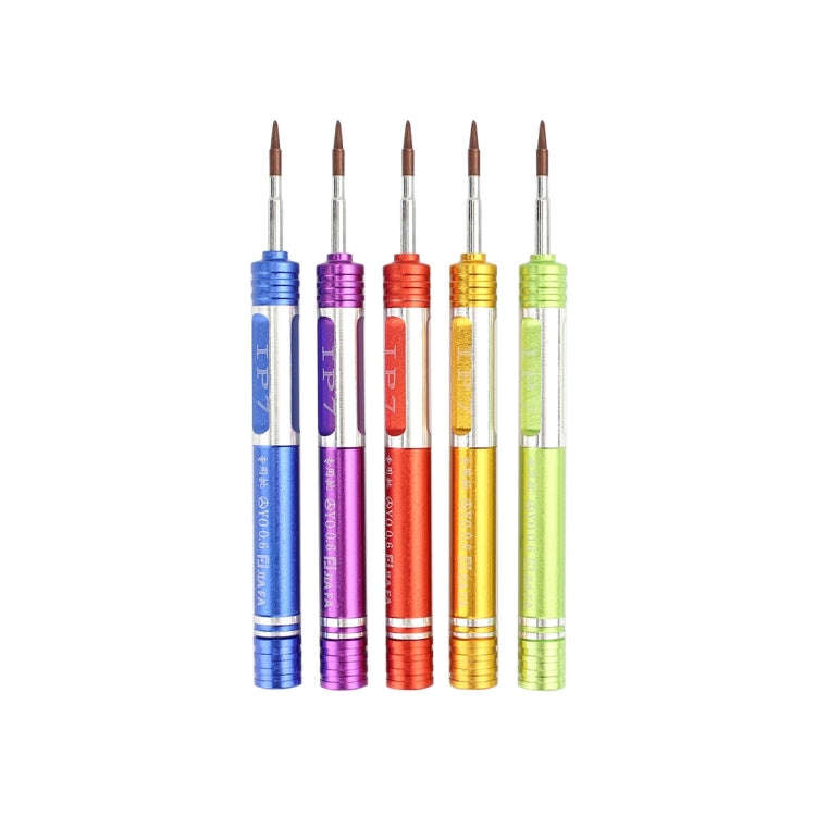 JF-iphone7 Tri-point 0.6 Part Screwdriver for iPhone X/8/8P/7/7P & Apple Watch(Blue)