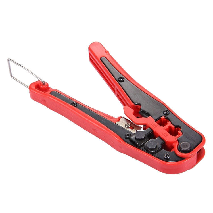 WLXY 4 in 1 Portable Crimping Stripper Punch Down  Wire Line Detector Ethernet Network Cable Test...