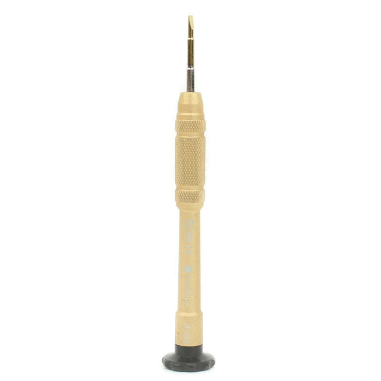 JIAFA JF-609-2.0 Mobile Phone Repair Tool 2.0 x 25mm Slotted Screwdriver (Gold)