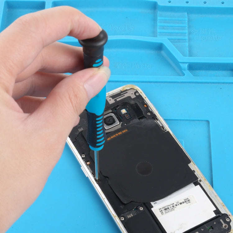 JIAFA JF-607-2.0 Slot 2.0 Mobile Phone Repair Screwdriver (Blue)