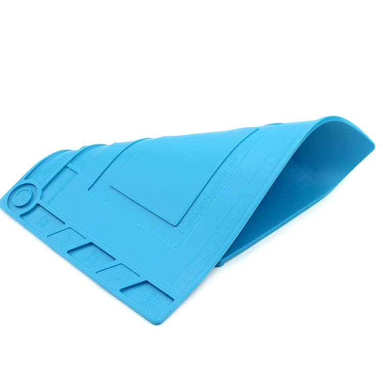 JIAFA S-150 Maintenance Platform Heat-resistant Repair Insulation Pad Silicone Mats with Screws P...