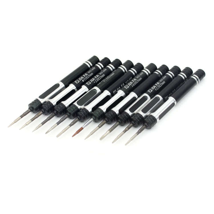 JF-8134 10 in 1 Multi-model Available Metal Mobile Phone Repair Tool Combination Screwdriver