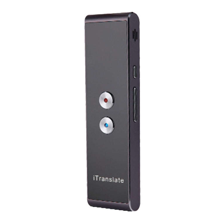T8 Handheld Pocket Smart Voice Translator Real Time Speech Translation Translator with Dual Mic, ...