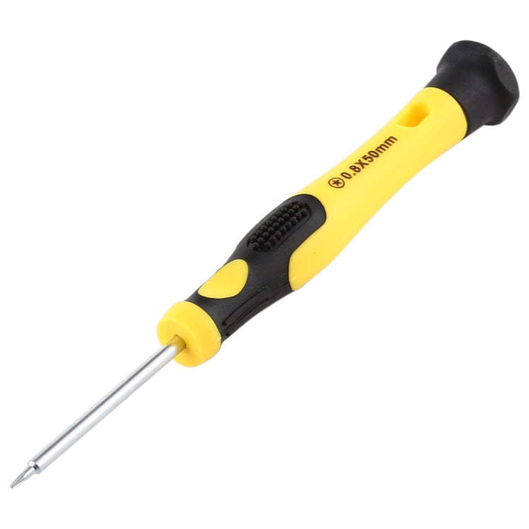 JF-611-0.8 Pentalobe 0.8 Screwdriver for iPhone Charging Port Screws(Yellow)
