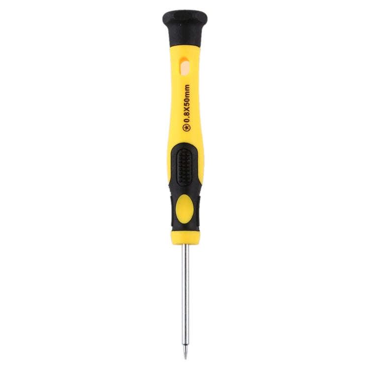 JF-611-0.8 Pentalobe 0.8 Screwdriver for iPhone Charging Port Screws(Yellow)