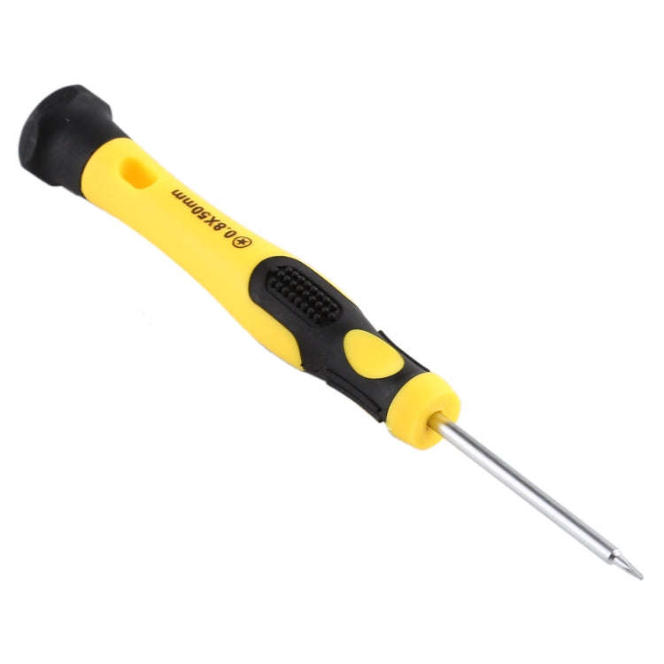 JF-611-0.8 Pentalobe 0.8 Screwdriver for iPhone Charging Port Screws(Yellow)
