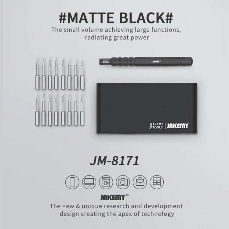 JAKEMY JM-8171 Professional Multifunctional Screwdriver Set Precision Hand Tools
