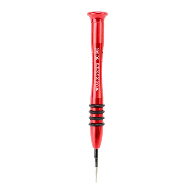 JIAFA JF-668 0.8 Pentalobe 0.8 Screwdriver for iPhone Charging Port Screws(Red)