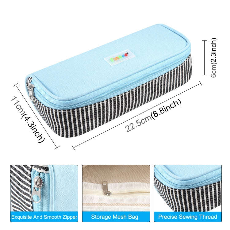 FunAdd Pencil Case Cosmetic Storage Organizer Ant Cloth Glasses Bag, Size: 230 x 110 x 70mm (Ligh...