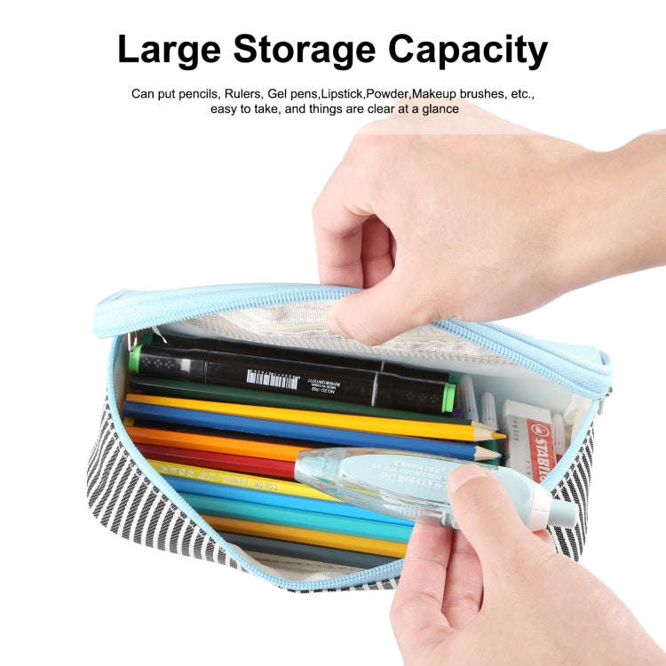 FunAdd Pencil Case Cosmetic Storage Organizer Ant Cloth Glasses Bag, Size: 230 x 110 x 70mm (Ligh...