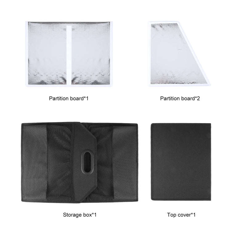 FunAdd Foldable Storage Fresh Box Vehicle Trunk Organizer Bag Transportation Fresh-keeping Box (B...
