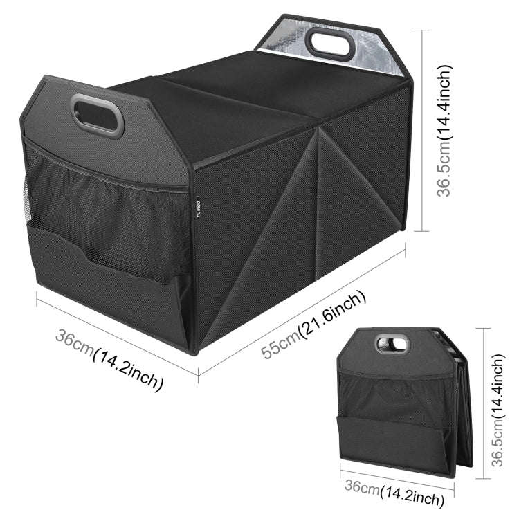 FunAdd Foldable Storage Fresh Box Vehicle Trunk Organizer Bag Transportation Fresh-keeping Box (B...