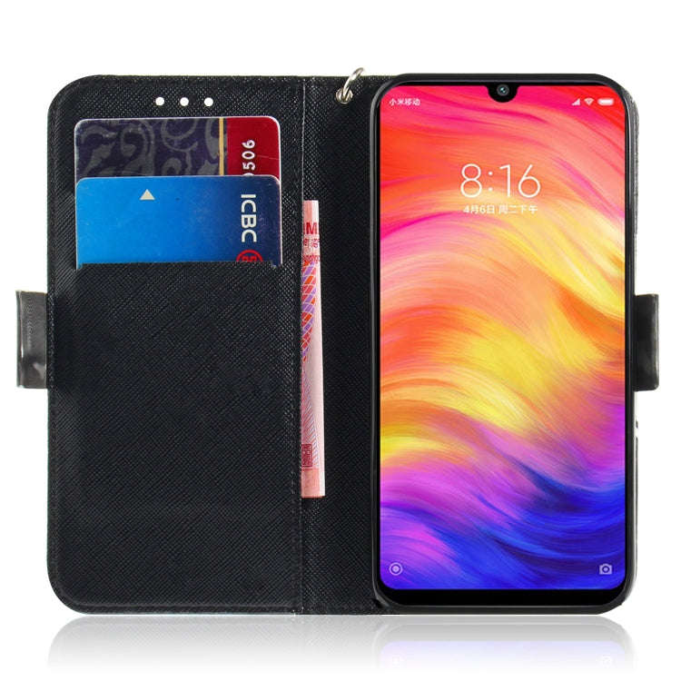 3D Coloured Drawing Horizontal Flip Leather Case with Holder & Card Slots & Wallet For Huawei P30...