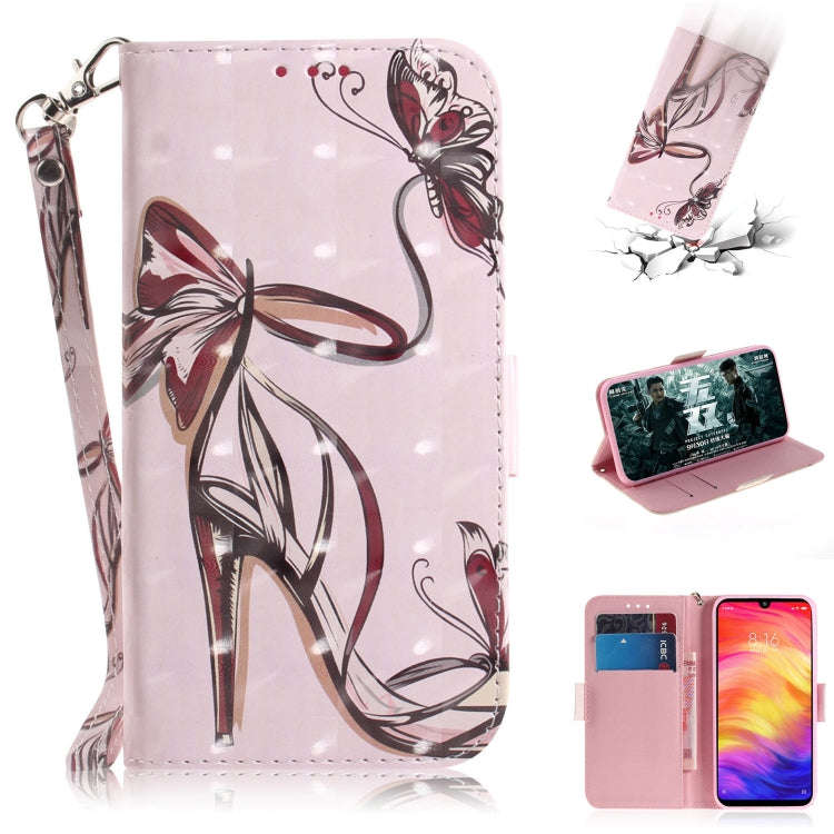 3D Coloured Drawing Horizontal Flip Leather Case with Holder & Card Slots & Wallet For Huawei P30...