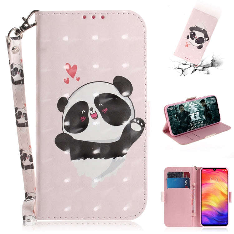 3D Coloured Drawing Horizontal Flip Leather Case with Holder & Card Slots & Wallet For Huawei P30...