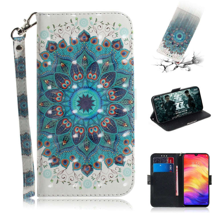3D Coloured Drawing Horizontal Flip Leather Case with Holder & Card Slots & Wallet For Huawei P30...