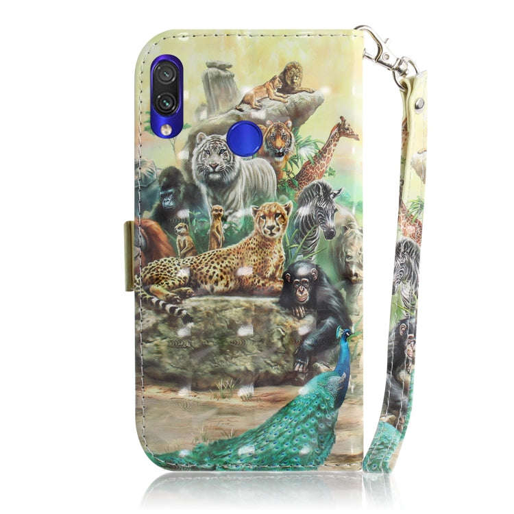 3D Coloured Drawing Horizontal Flip Leather Case with Holder & Card Slots & Wallet For Huawei P30...