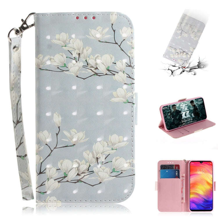 3D Coloured Drawing Horizontal Flip Leather Case with Holder & Card Slots & Wallet For Huawei P30...